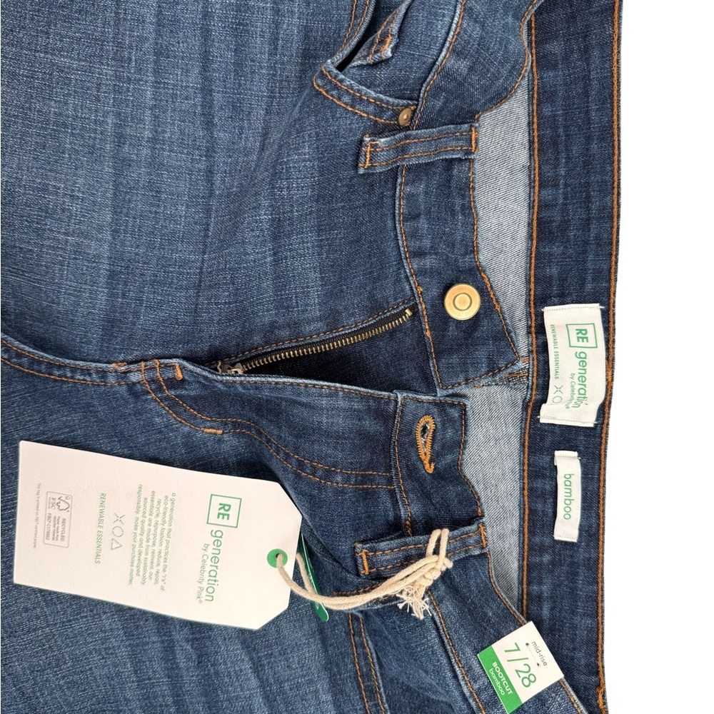 Classic Blue Flare Jeans - Picture 5 of 11